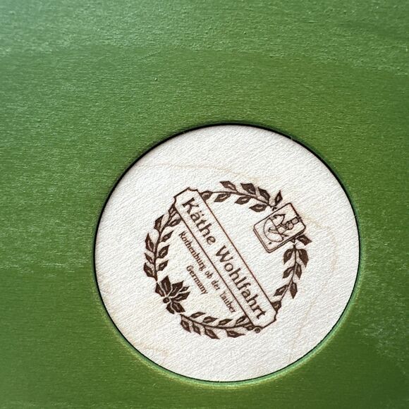 Kathe Wohlfahrt German Wood Santa Father Christmas w Bag of Toys Candleholder12” - Picture 8 of 8